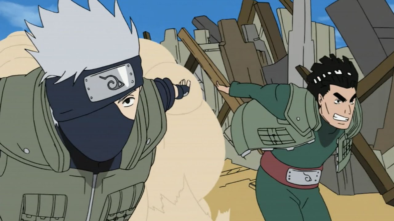 REVIEW: Naruto Shippuden Episode 219 - Kakashi And Guy's Rivalry