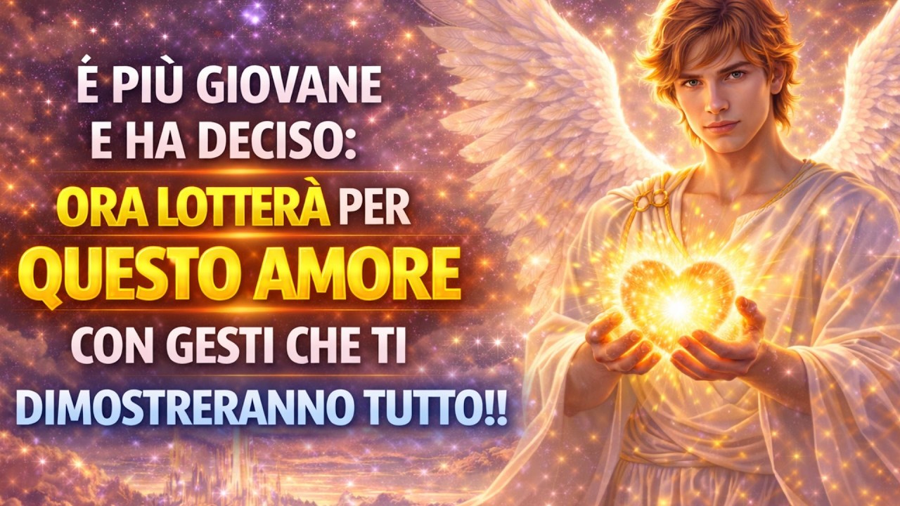 È più giovane e ha deciso: ora lotterà per questo amore con gesti che ti dimostreranno tutto!!