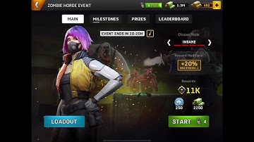 PVP Left To Survive - EVENT ZOMBIE HORDE 14/08/2020 - INSANE MODE