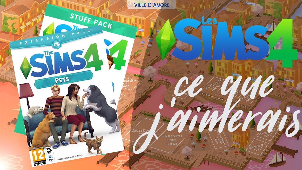Ce que j'aimerais dans les Sims 4 ! (Animaux, Universités, mondes