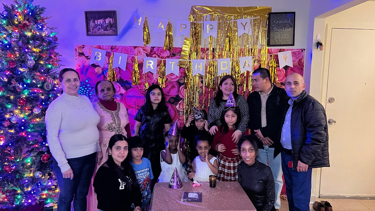 Having fun at Eldana’s 6th birthday party❤️