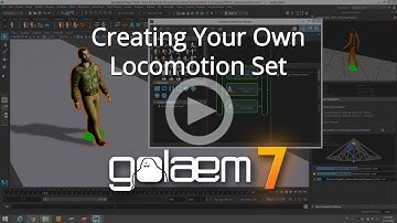 Golaem Live! Create Your Own Locomotion Set