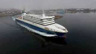 Farewell to MV Atlantic Vision: Last Departure from Port aux Basques