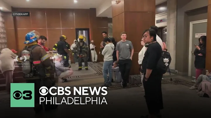 Residents evacuate after fire at high-rise building in Center City Philadelphia
