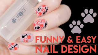 Funny & Easy Nail Design - Стемпинг-дизайн