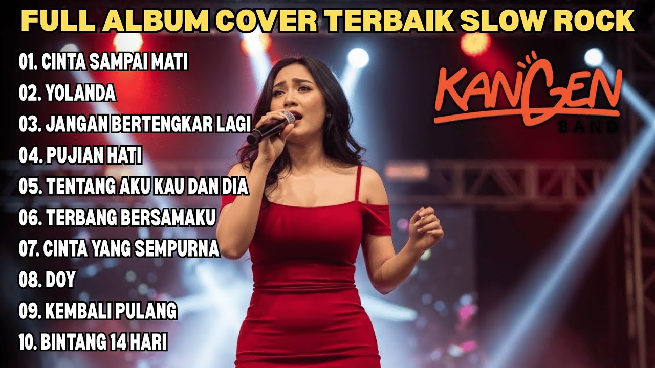Top 10 Lagu Kangen Band Cover Slow Rock  FULL ALBUM Terbaik Paling Enak di Dengar