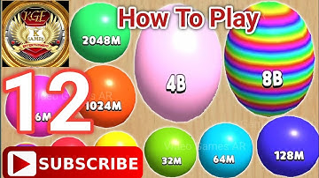 Blob Merge 3D Unblock 8M (2048) Gameplay Walkthrough Part 12 (android-ios)@K Games Entertainment