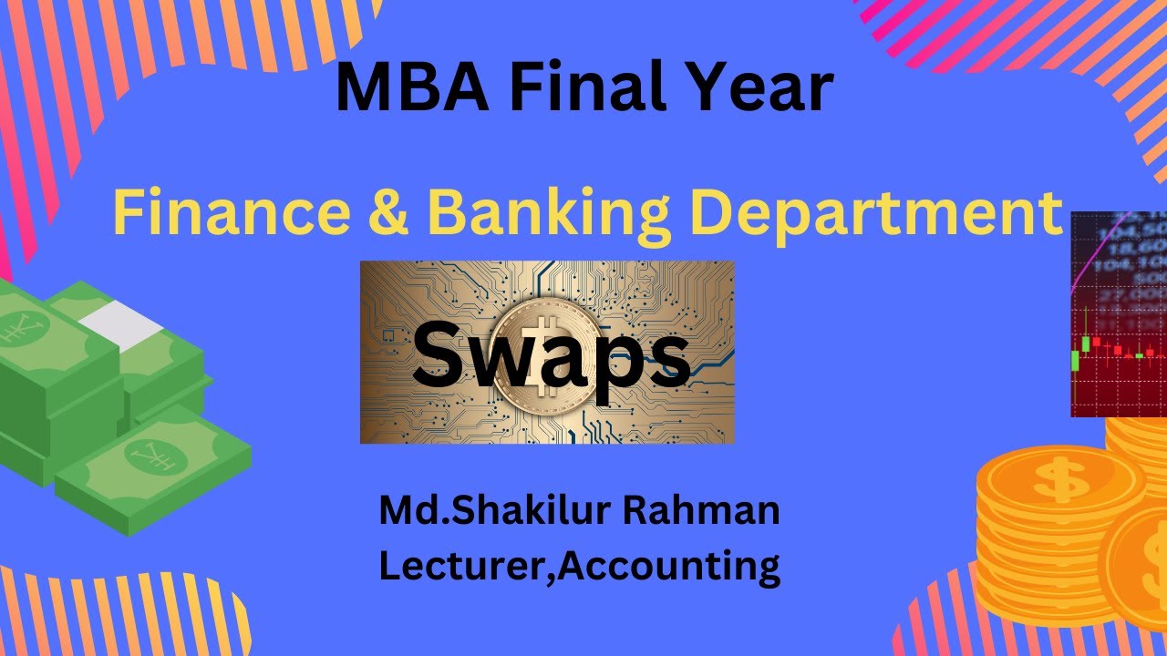 MBA ||  Financial Derivatives || Swaps  || 