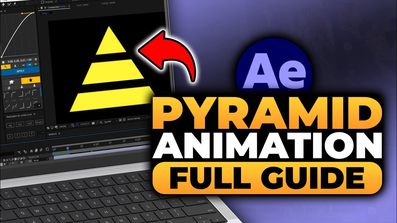 How To Make Pyramid Animation After Effects (FAST & EASY) | 100% WORKS ...