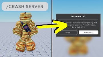 How to make CRASH any roblox server 💀 | PLS ROBLOX FIX