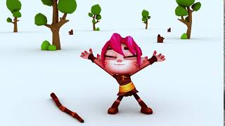 Lily Run n Stop - 3D character animation [3D]