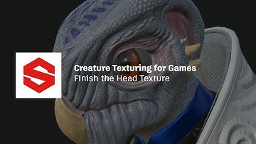 3D Creature Texturing for Games in Substance Painter and Unity - Lesson 12 / 17