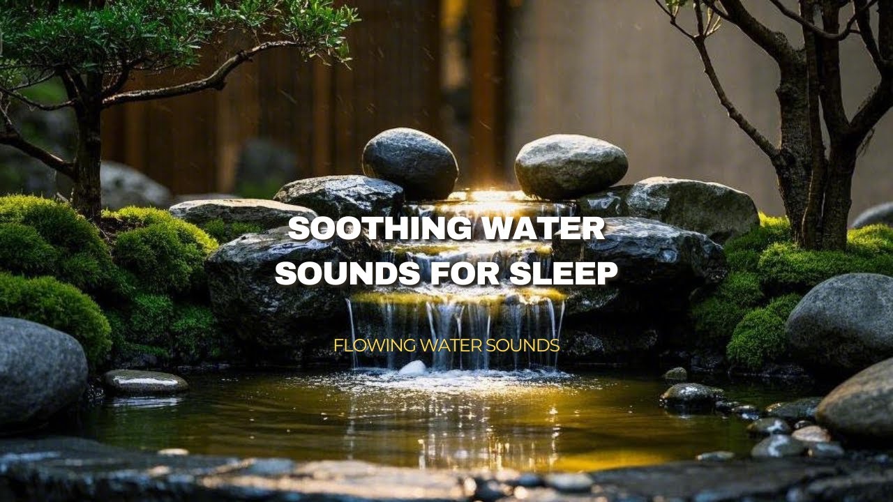 Nice Sounds Soothing Water Sounds for Sleep | Water Sounds Relaxing Music | Flowing ...