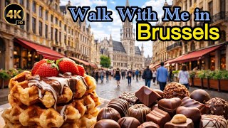 Explore Brussels Like a Local 🇧🇪 | Around Grand Place 4K Walk 2026