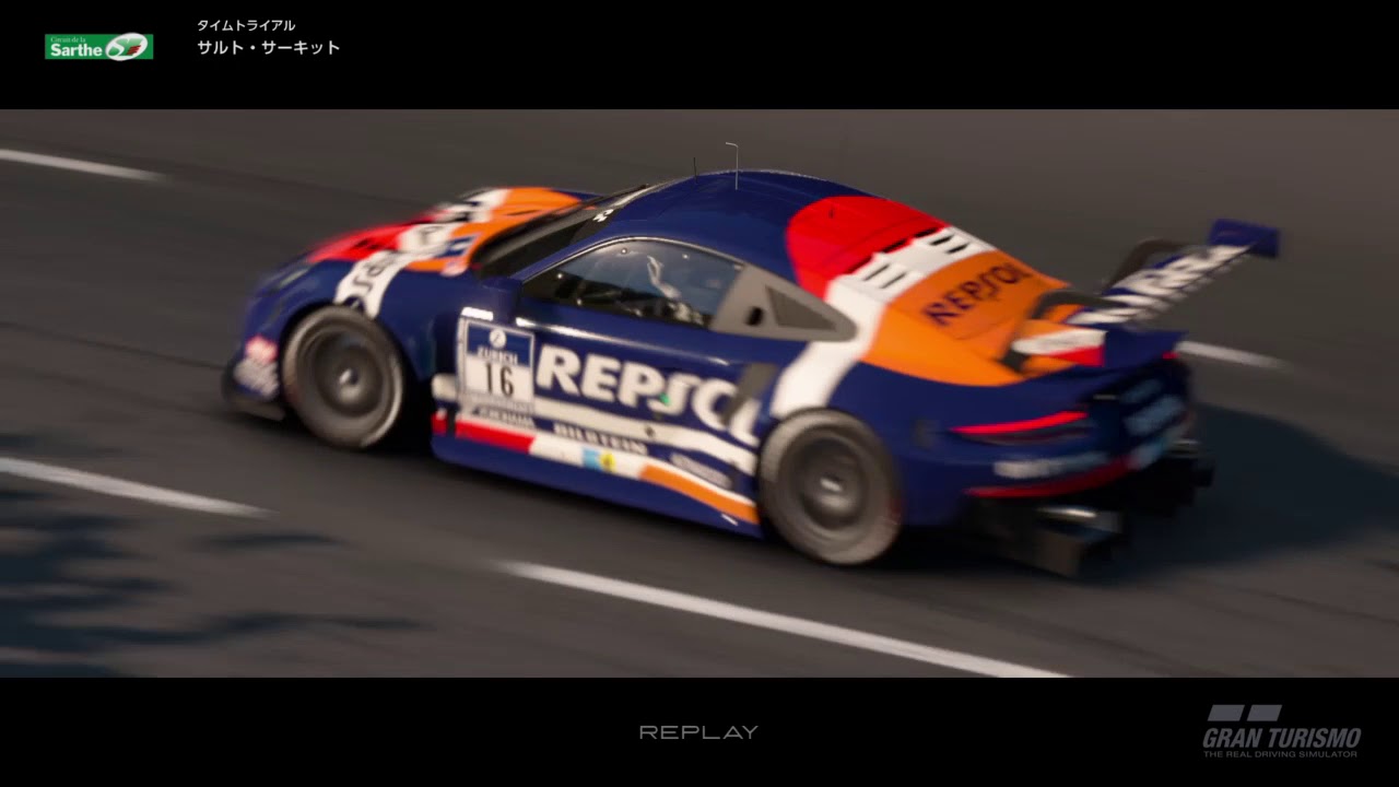 BRUN MOTORSPORT REPSOL PORSCHE 911 RSR
