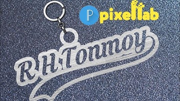 How To Create Key Chain Name Text In PixelLab 2022