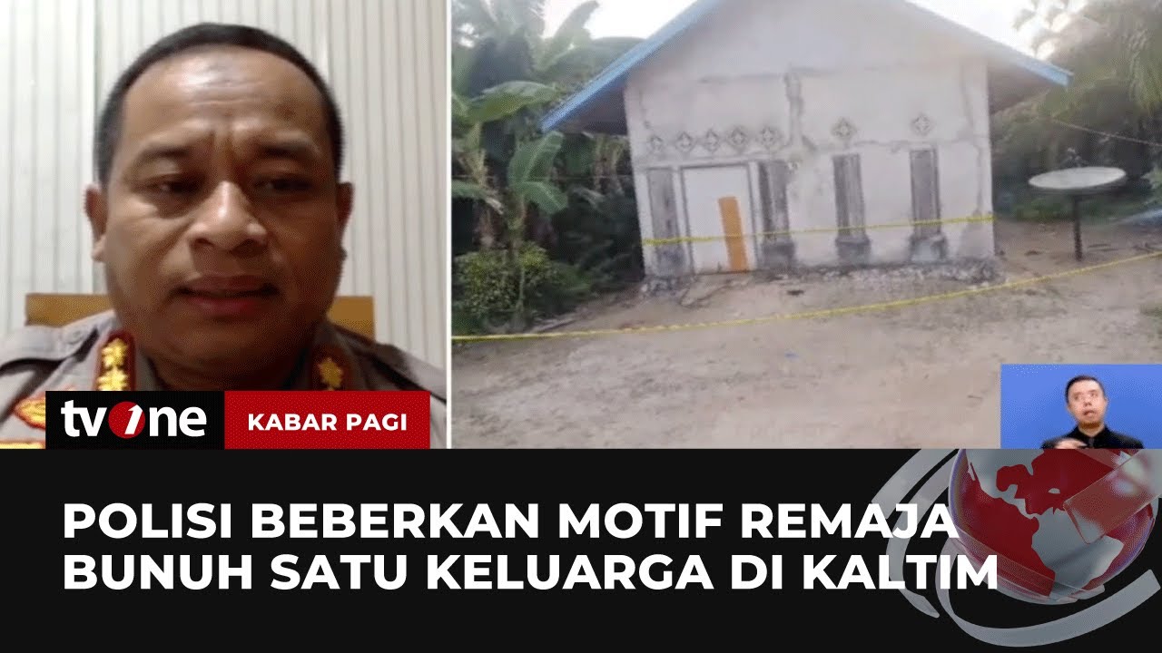 Seorang Siswa SMK Membunuh Satu Keluarga secara Sadis! | Kabar Pagi tvOne