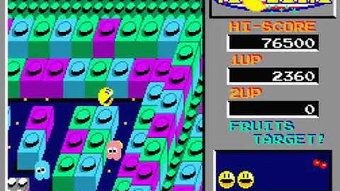 Pac Mania  Microsoft MSX 2 Carts HYPERSPIN NOT MINE VIDEOSJapan ASCII