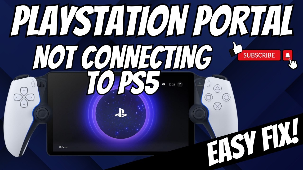 PS Portal Not Connecting to PS5 - YouTube