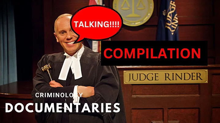 Judge Rinder Shouts 'TALKING!' Compilation