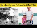 This Dad And Daughter Have Been Taking Yearly Pics At The Same Spot For 40 Years