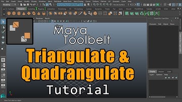 The Maya Toolbelt - Triangulate/Quadrangulate