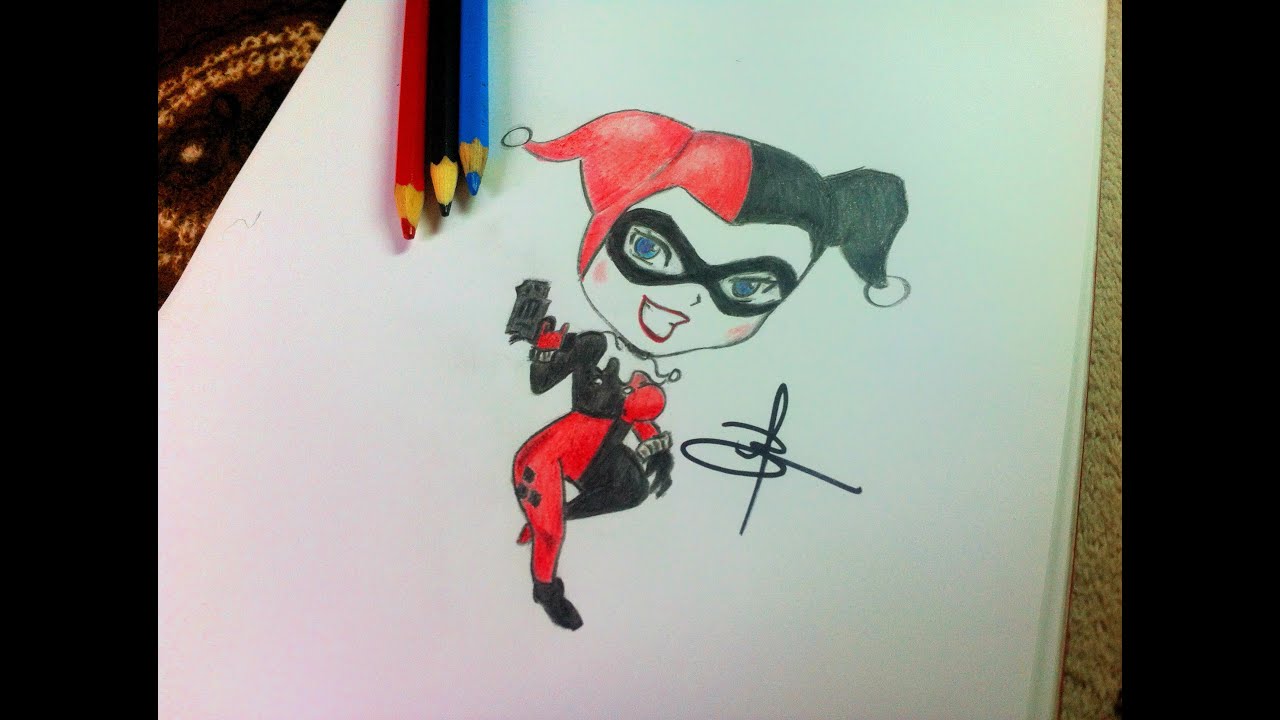 Desenhos Da Harley Quinn Pn09 Ivango