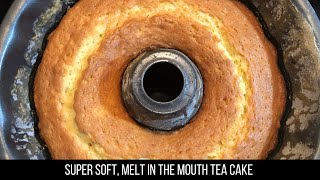Perfect Butter Tea Cake Recipe | Super Moist Vanilla Butter Bundt Cake for Everyday Tea Parties