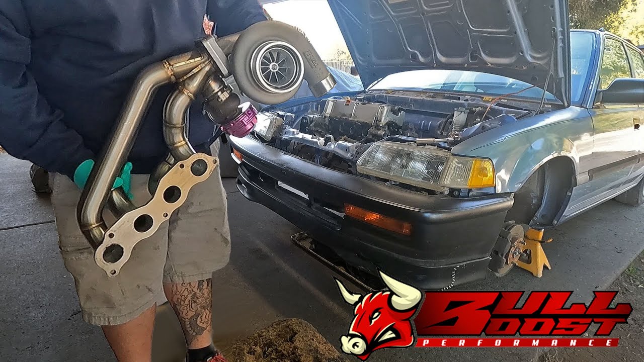 BULLBOOST Performance K SERIES Sidewinder Turbo Manifold + GTX3582r ...