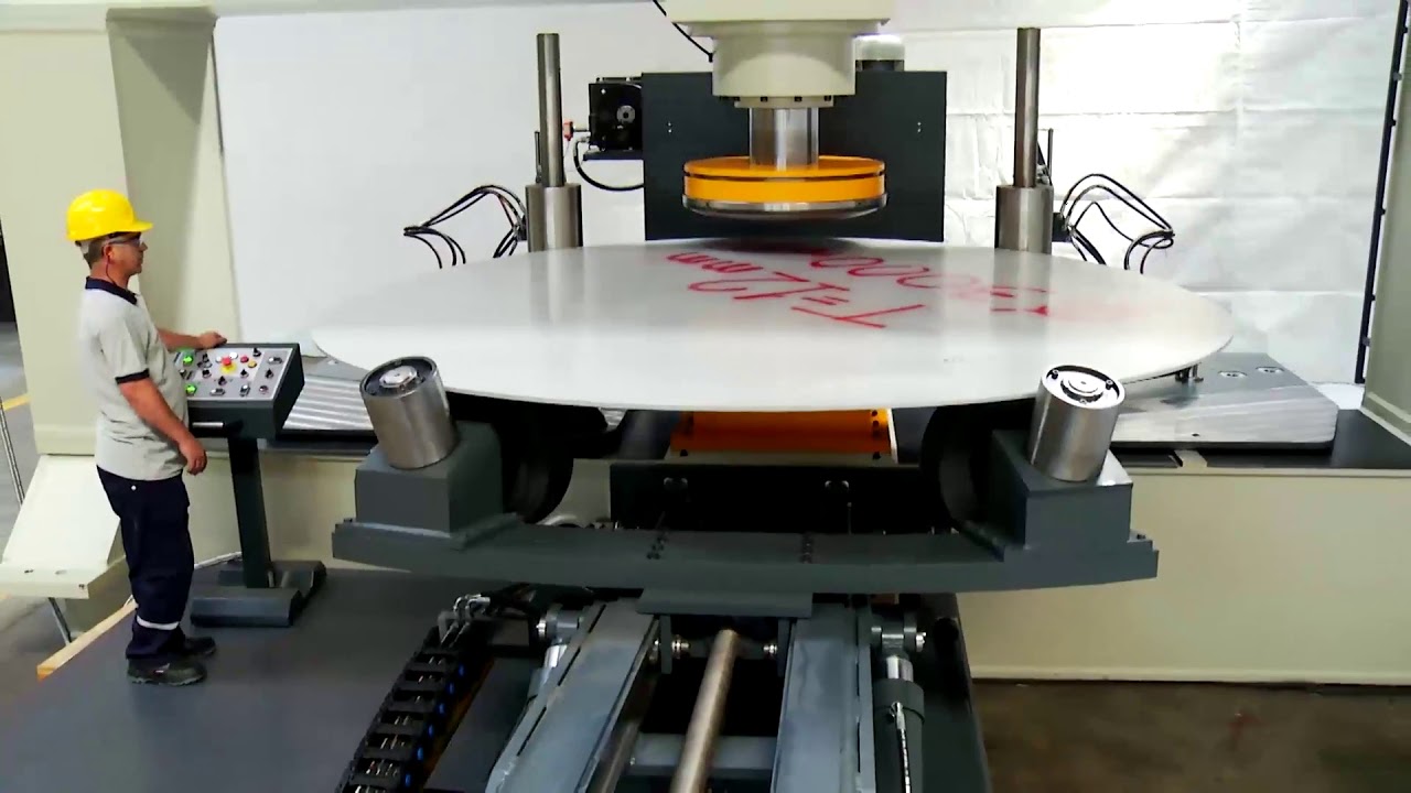 DEP 200x5000 Tank Dish End Press With Manipulator