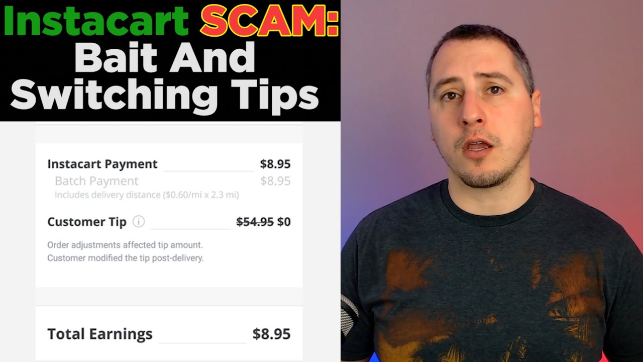 Instcart SCAM Customers Bait And Switch Tips On Shoppers