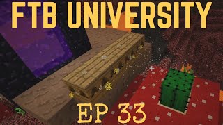 FTB University Ep 33 The Quest for Sinister Bees