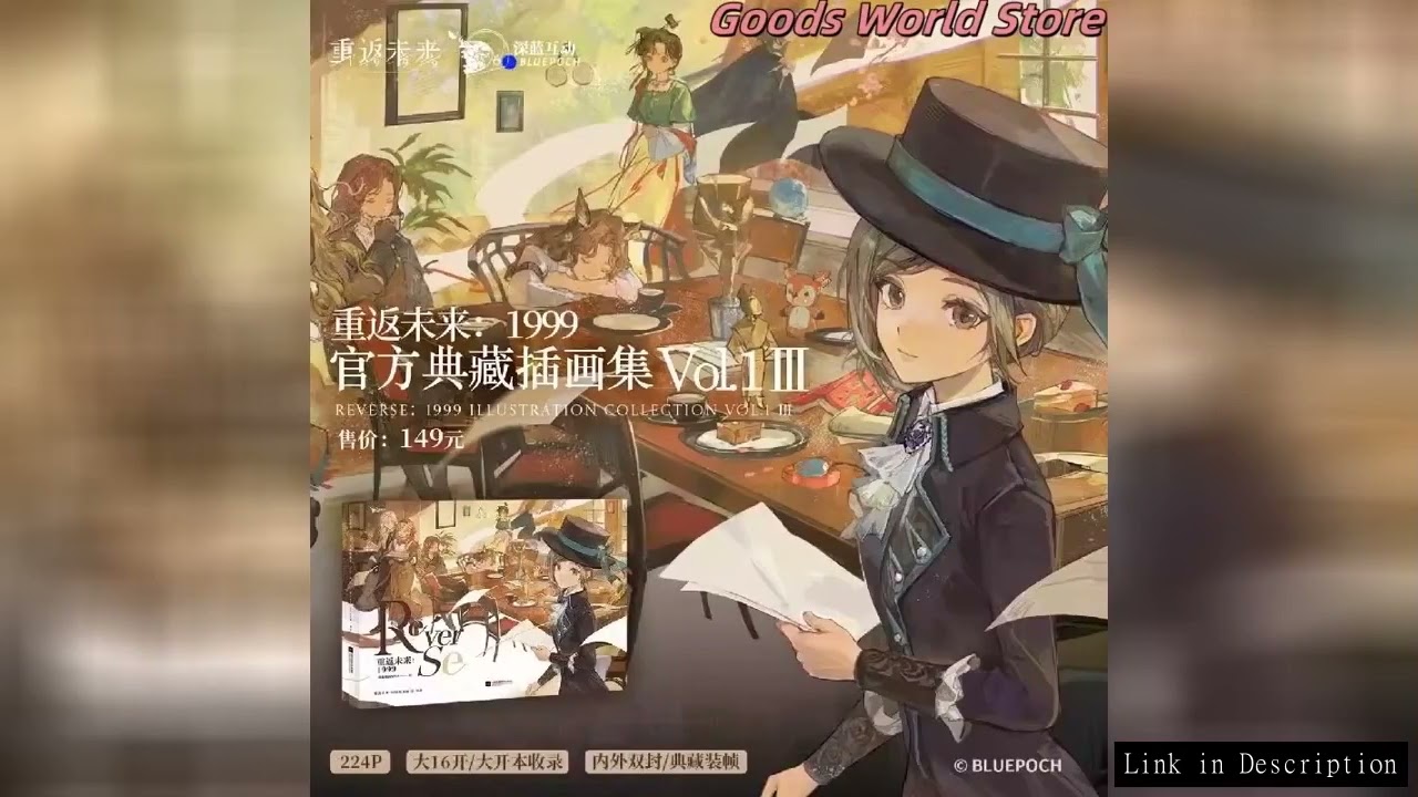 In stock Reverse 1999 Art Collection Comic book Plot illustration Sonetto Charlie Vertin Cosplay Cos