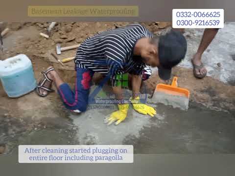 Basement Leakage Waterproofing Treatment