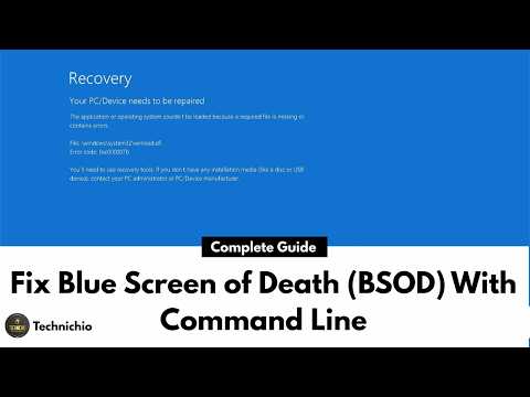 Blue Screen of Death Error? This Command Prompt Fix Works 100%