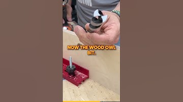 Mind-Blowing Drill Bit 🤯  #woodworkingtools