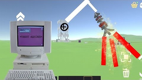 Evertech sandbox EP37 (Fully controlable missile vs Tower)