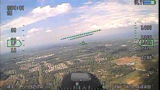 FINWING PENGUIN FPV WITH EAGLE TREE VECTOR TEST FLIGHT