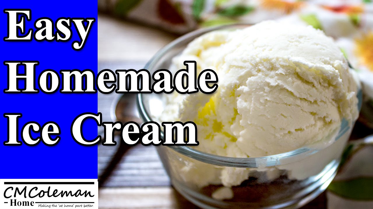 How To Make Easy No Churn Ice Cream Recipe YouTube