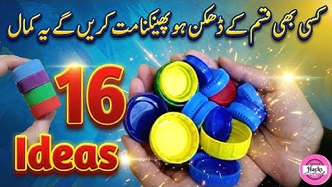 16 Clever hacks and ideas with bottle caps!