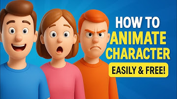 How to animate character easily and free(image to video) #howto #animation #lipsync