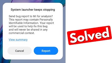 Fix system launcher keeps stopping || system launcher isn