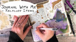 Journal With Me | Recycled Items | Travelers Notebook