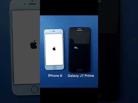 iPhone 6 VS Galaxy J7 Prime Opening Speed ​​Test #shorts #youtubeshorts #abdulfettahtunç