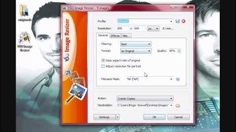 Resizing Photos Using VSO Image Resizer