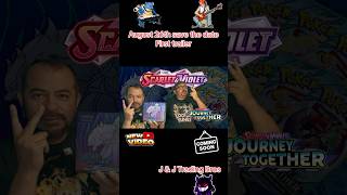 Pokemon Journey Together ETBs opening!! #pokemon #cards #tcg #pokemonjourneytogether #etbopening #1