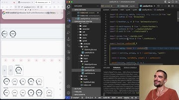 Web audio development: Elementary audio sound engine build