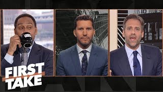 Stephen A. sips tea while Will Cain shreds into Max about Cowboys’ defense | First Take | ESPN