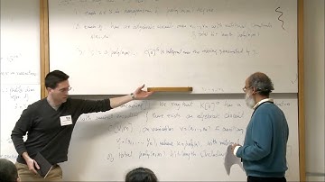 Ketan Mulmuley: Efficient Noether Normalization via GCT II - צילום הרצאות סטודיו האנה בי