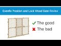 Evenflo Position and Lock Wood Gate Retractable Baby and Pet Gate Review Evenflo Position and Lock Wood Gate Retractable Baby and Pet Gate Review